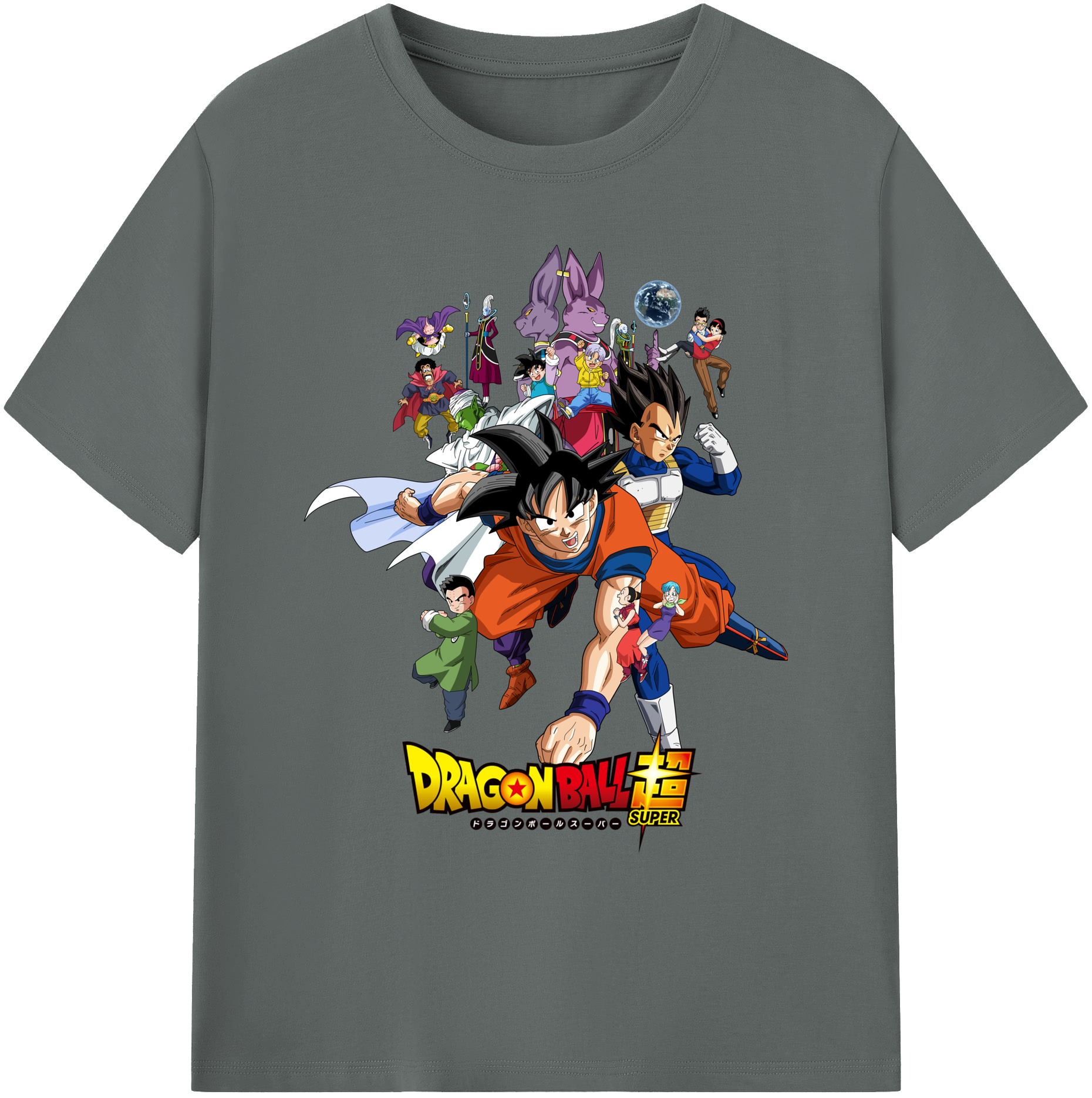（画像用） ドラゴンボール DRAGON BALL 綿100％ メンズ半袖Tシャツ｜肌触りやわらか＆通気性